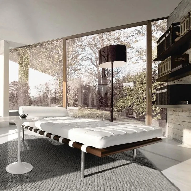 Home Barcelona - Modern Leather Barcelona Sofa Bed Living