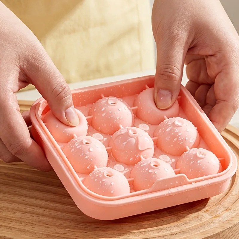 9-hole silicone soccer ball/ic - Ice Mold Sphere 评论和价格