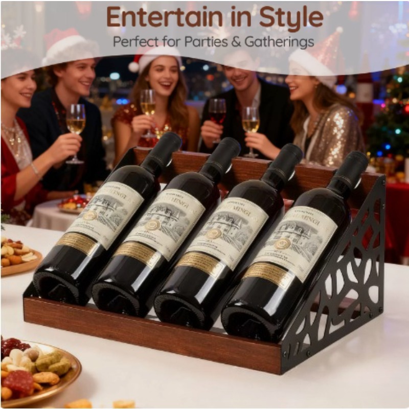 Home Bar Wooden Wine Rack Wine - Home Bar Stand 评论和价格