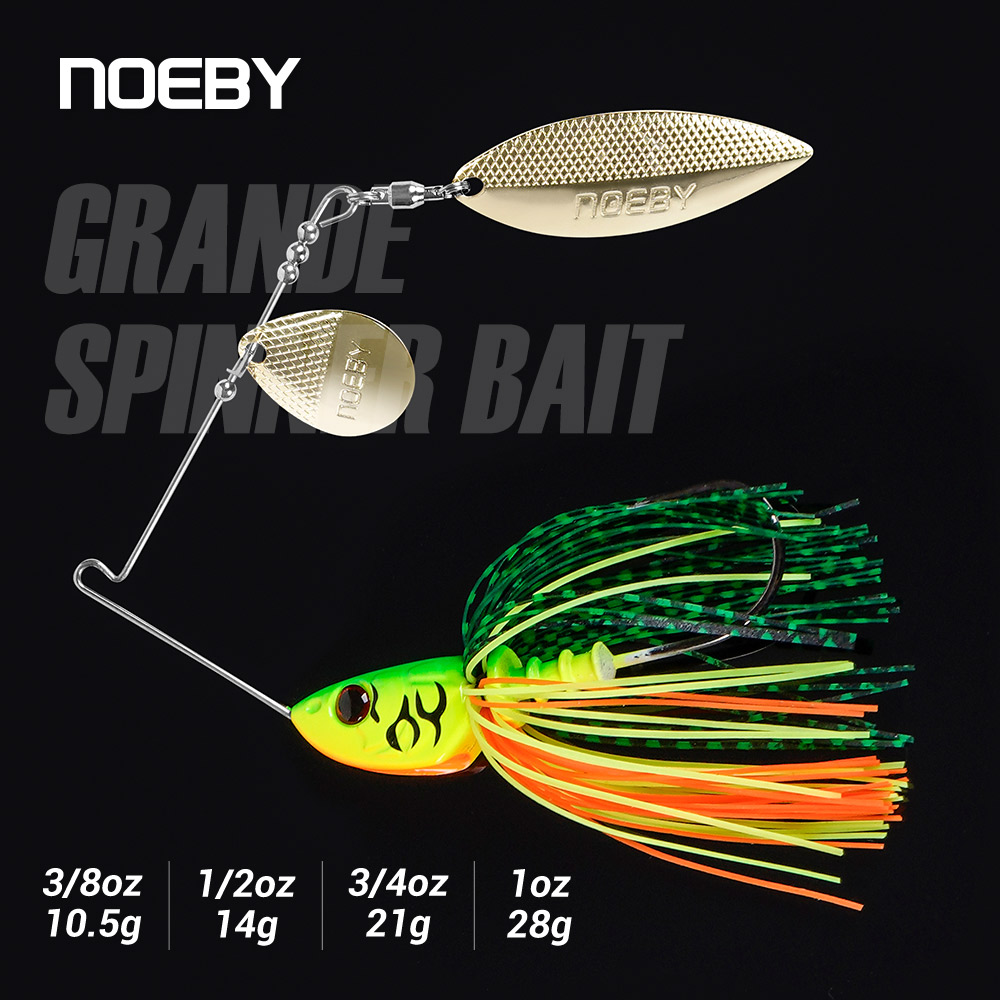 Noeby Spinnerbait 10.5g 14g 21 - Jigger Double Sided 评论和价格