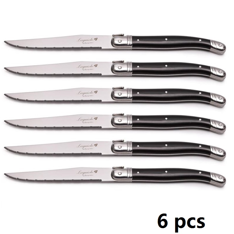Laguiole Stainless Steel Steak - Home Bar Set 评论和价格