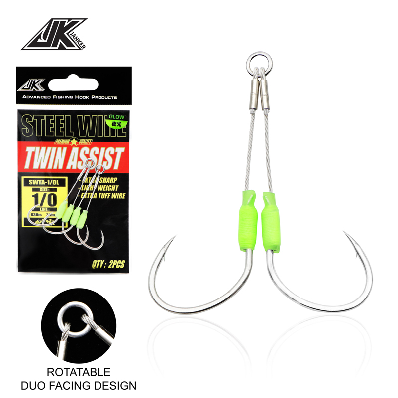 JK 5packs Sea Fishing Hook Ste - Jigger Double Sided 评论和价格