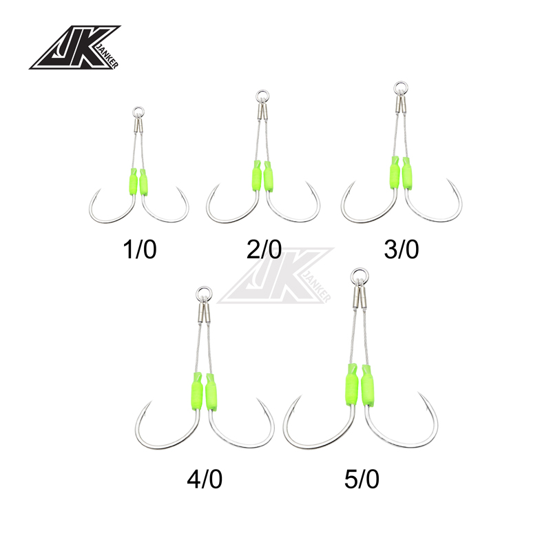 JK 5packs Sea Fishing Hook Ste - Jigger Double Sided 评论和价格