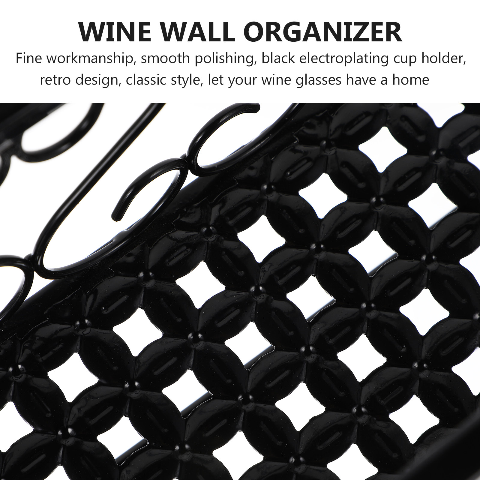 1Pcs Wall Mount Wine Bottle Ra - Home Bar Stand 评论和价格