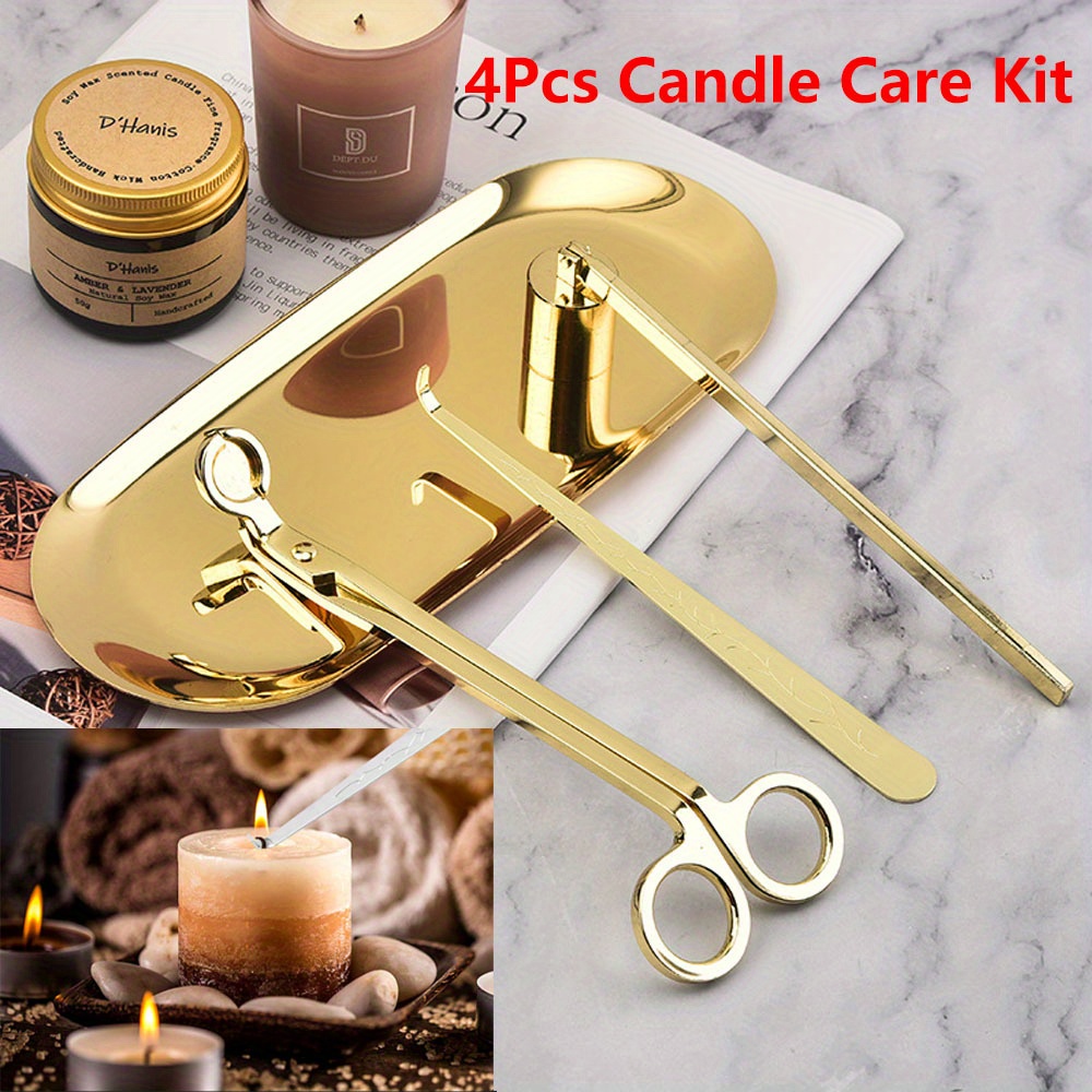 4pcs/set Luxury Candle Care Ki - Home Barber 评论和价格