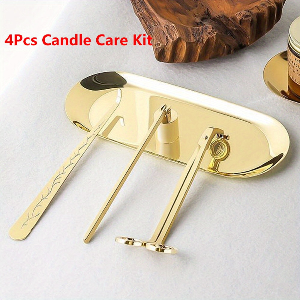 4pcs/set Luxury Candle Care Ki - Home Barber 评论和价格