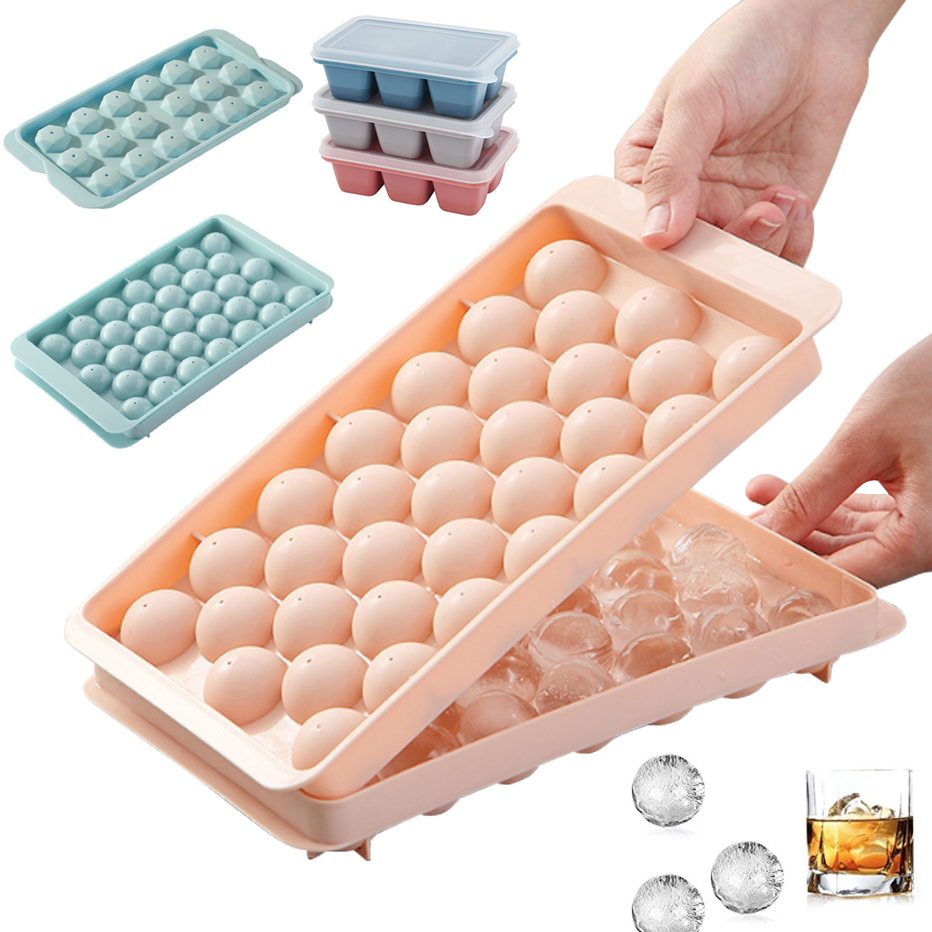 3D Round Ice Cube Tray with Li - Ice Mold Sphere 评论和价格