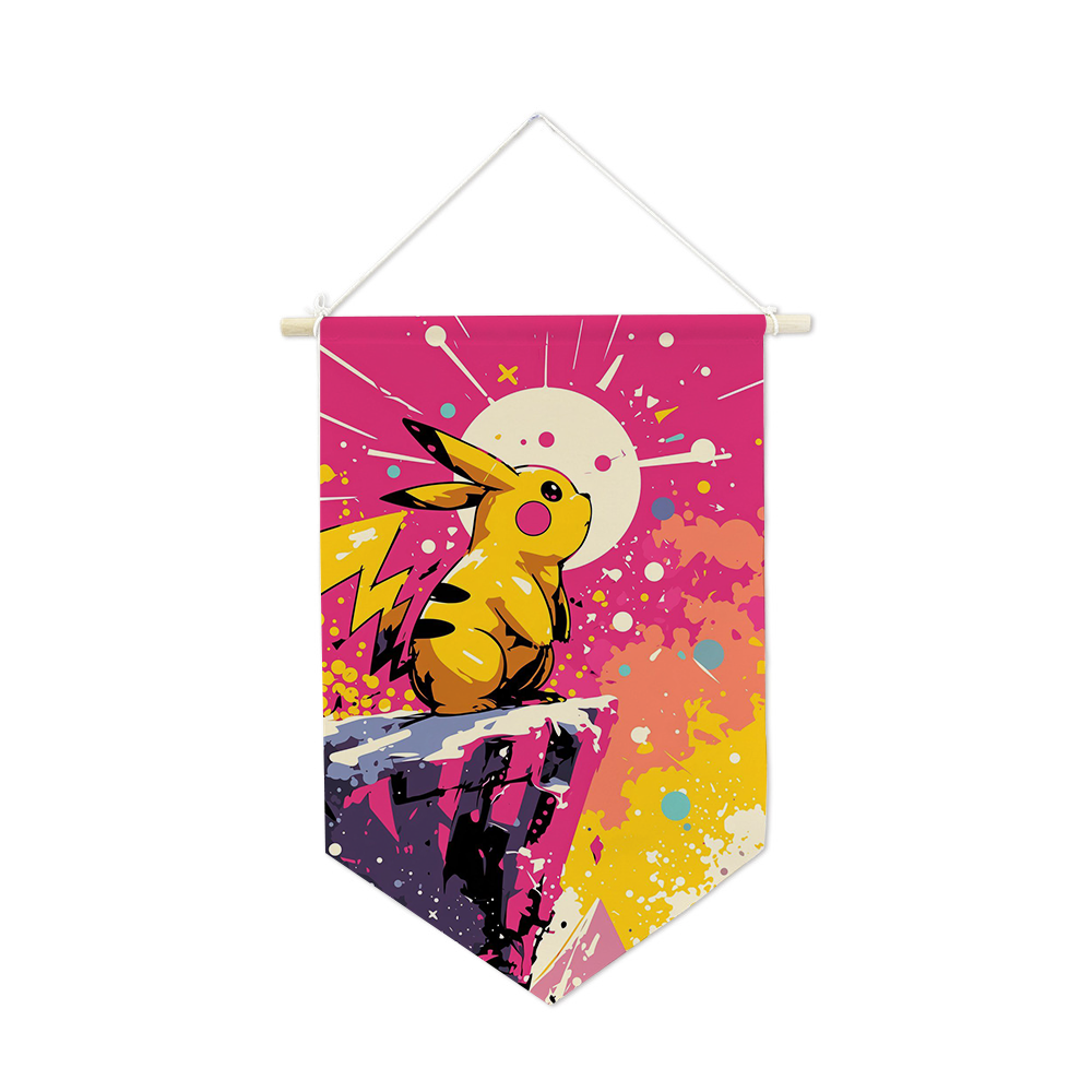 Pokemons Hanging Cloth Anime P - Home Bar Accessories 评论和价格