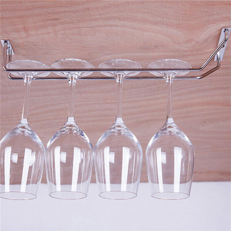 Useful Iron Wine Glass Rack Ho - Home Bar Stand 评论和价格