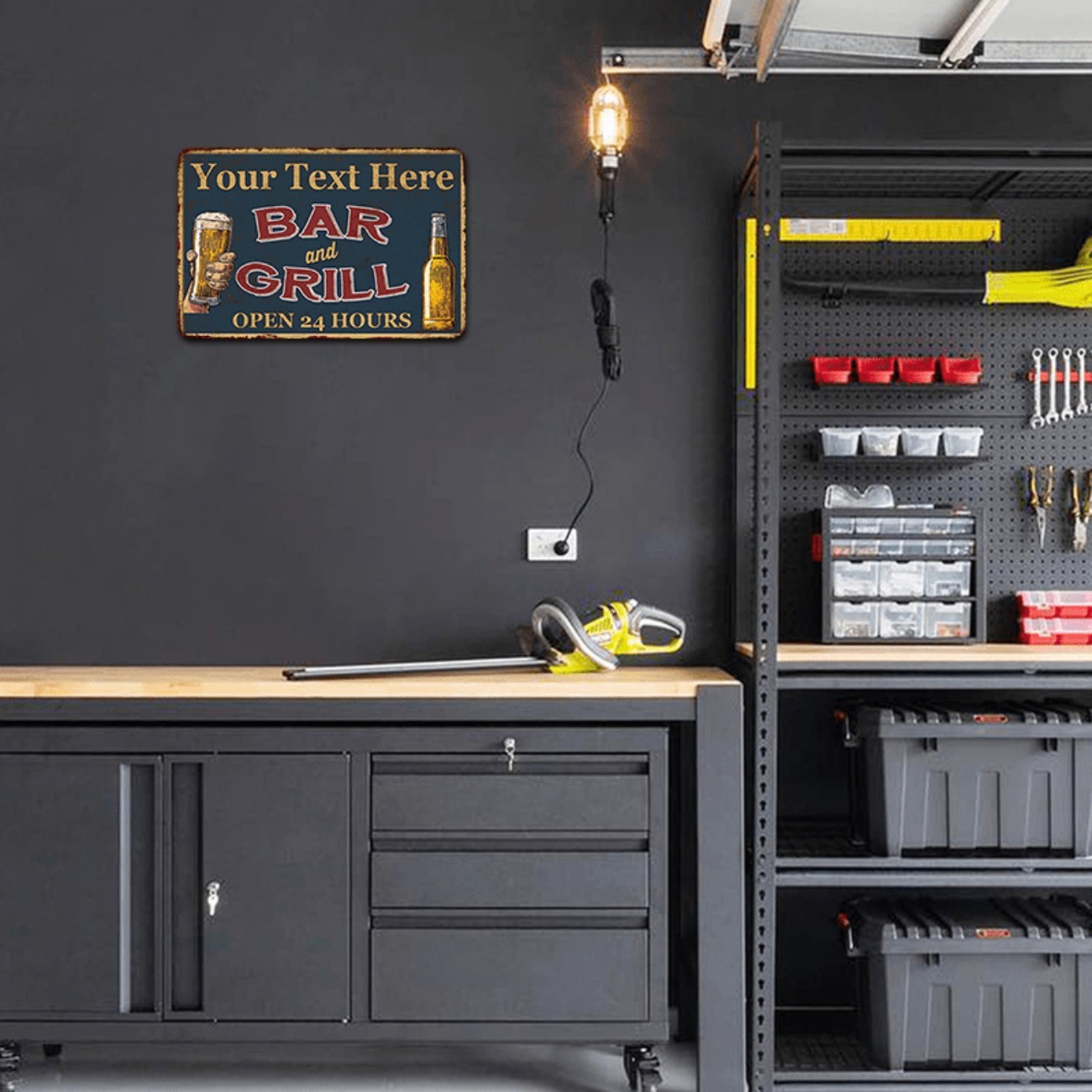 Customizable Bar & Grill Alumi - Home Bar Signs 评论和价格