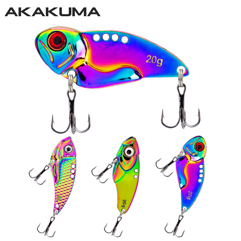 3PCS Metal Colorful VIB Lure 5 - Jigger Double Sided 评论和价格