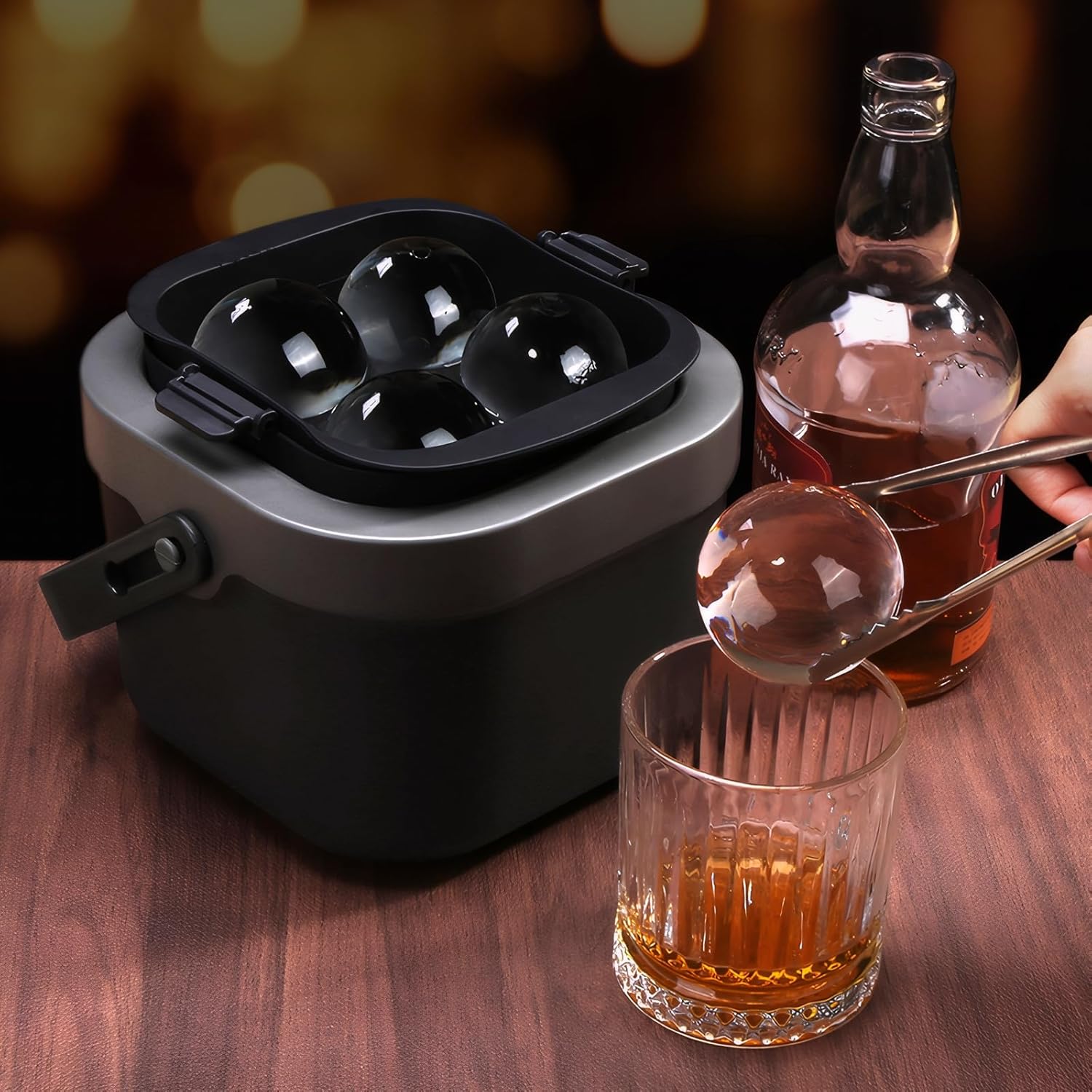Crystal Clear Ice Ball Maker,  - Ice Mold Sphere 评论和价格