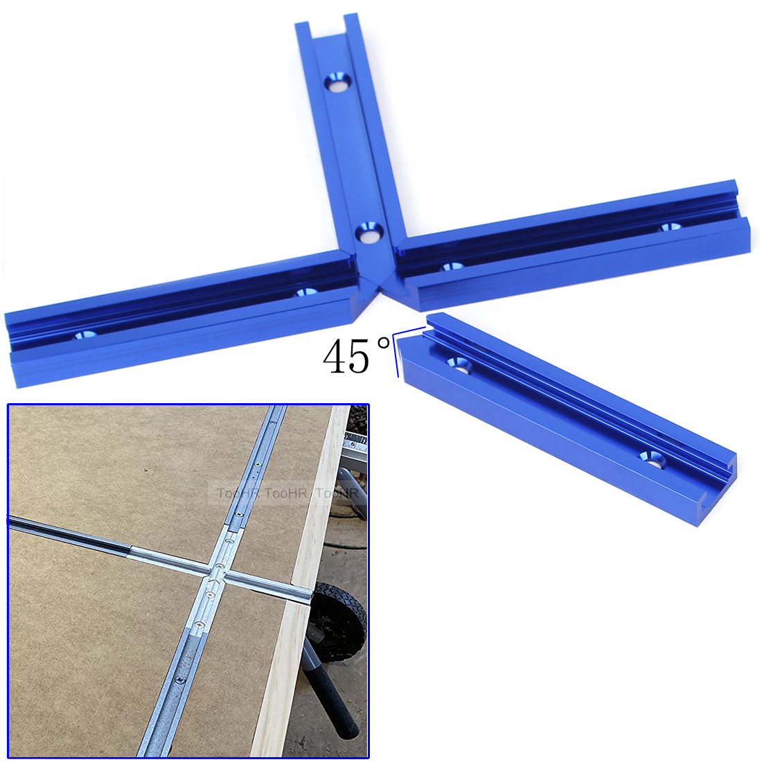 19mm T-Track Slot Miter Track  - Jigger Double Sided 评论和价格