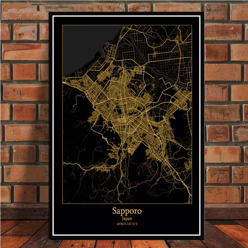 Poster Prints Amsterdam Tokyo  - Home Barcelona 评论和价格