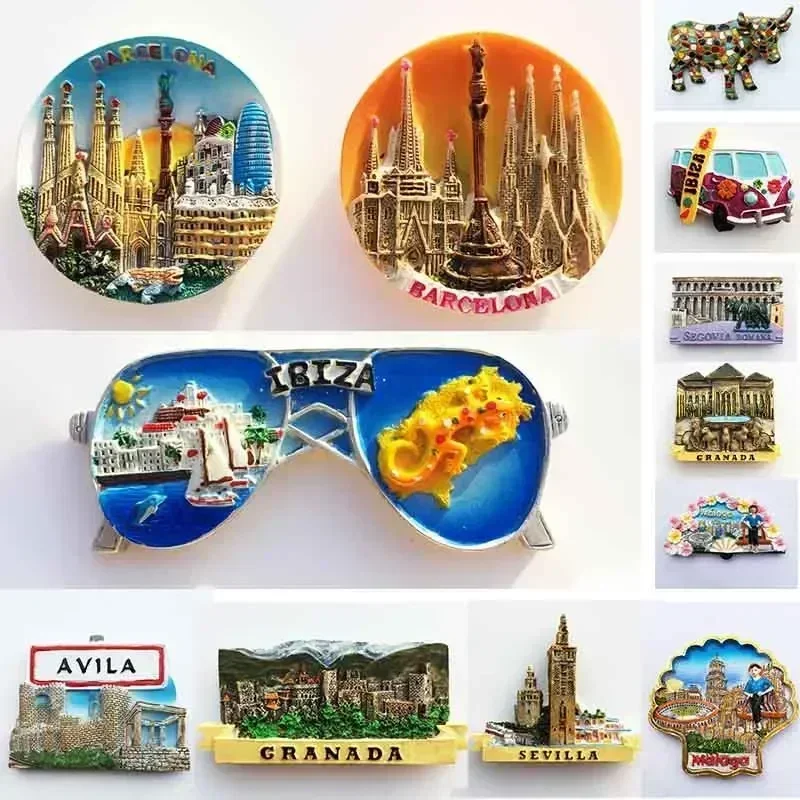 Barcelona Spain Fridge Magnets - Home Barcelona 评论和价格