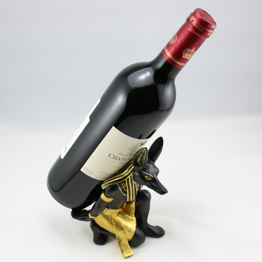 Anubis Shape Wine Rack Premium - Home Bar Stand 评论和价格