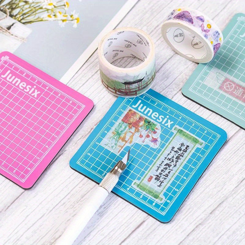2Pcs Mini Cutting Pad Handmade - Bar Mat Rubber 评论和价格